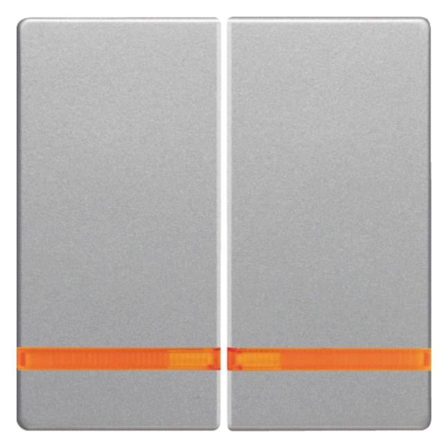 Berker 16276084 Wippe m.Linse Q.1/Q.3 alu samt lackiert