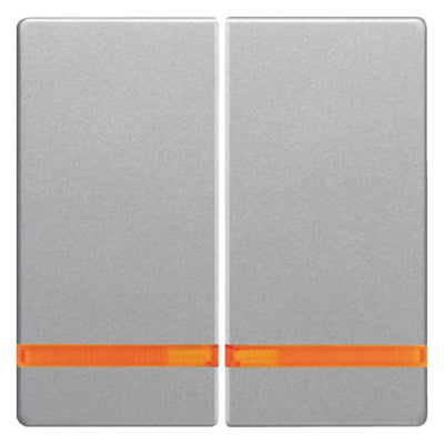 Berker 16276084 Wippe m.Linse Q.1/Q.3 alu samt lackiert