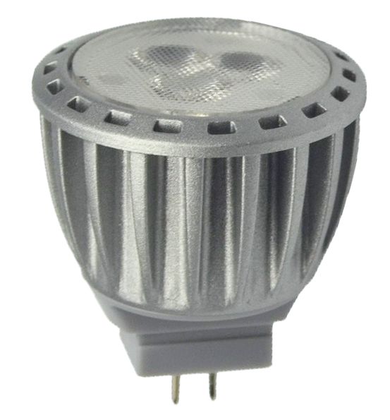 S&H 34745 LED-MR11 3SMD50/50 Ø35x40mm GU4 10-30VDC 3,1W 210Lm 2700K 30°