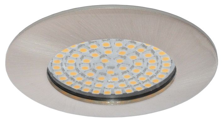 S&H 90066 LED-Downlight 68SMD Ø75mm EBØ58mm 230VAC 3,5W 310Lm 3000K 100°