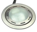 S&H 90059 LED-Downlight Ø71mm EinbauØ62mm 12VAV/DC chrom f.G4 bis 30mm