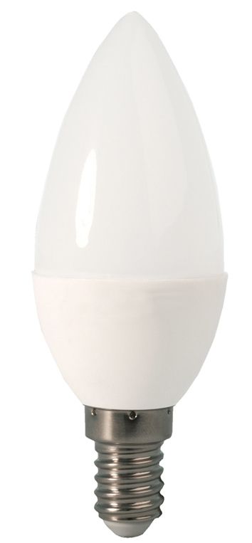 S&H 33917 LED Kerzenform 37x97mm E14 240V 5W 470Lm 4000K