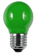 S&H 38215 LED Tropfenform Filament 45x75mm E27 220-240V 1W 8Lm grün 360°