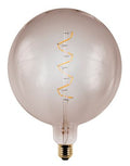 S&H 38307 LED Globe Filament Flex axial 200x262mm E27 6W 470Lm 2500K 360° gold