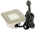 S&H 33867 LED Boden-EBstrahler quadr.58mm EBØ 50mm 12VDC 0,9W RGB