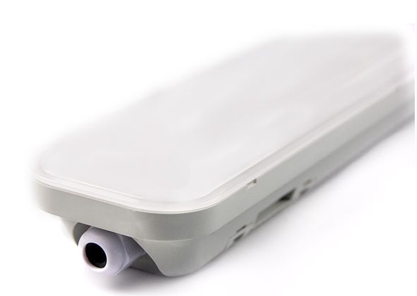 S&H 90306 LED FR-Wannenleuchte 1500x72mm 220-240V 55W 6600Lm 4000K 120° IP65
