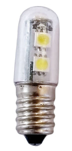 S&H 38625 LED Röhrenform 16x50mm E14 230VAC 1W 60Lm 2700K 360° klar