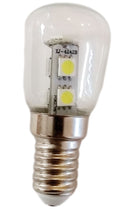 S&H 38627 LED Birnenform 26x58mm E14 230VAC 1W 60Lm 2700K 360° klar