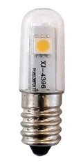 S&H 38623 LED Röhrenform 16x50mm E14 230VAC 0,5W 35Lm 2700K 360° klar