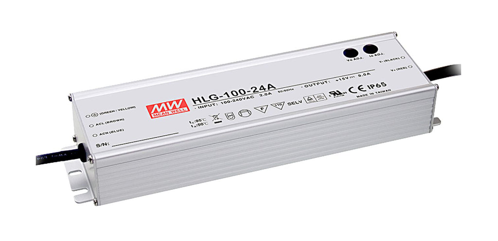 S&H 55031 LED-Trafo 220x68x38,8mm 90-305VAC/24VDC max.120W HLG-120H-24A