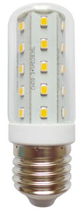 S&H 36635 LED-Röhrenform 30x88mm E27 230V 4W/830 400lm 3000K 360° klar