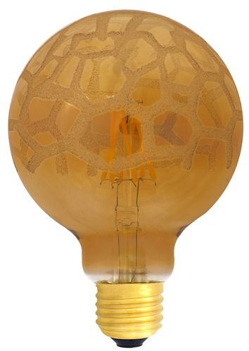 S&H 38758 LED-Globeform Filament 95x138mm E27 6W 600Lm 2700K 300°