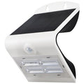 S&H 88966 LED-Solar-Wandleuchte 212x140x109mm 400Lm 3000K >80° IP65