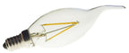 S&H 38902 LED-Windstoßkerzenform Filament 35x115mm E14 220-240VAC 2W