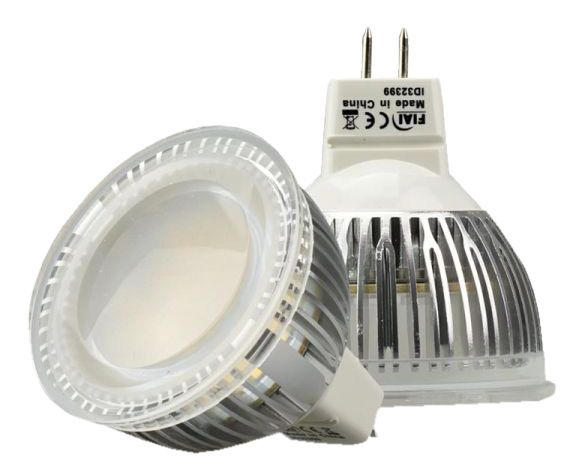 S&H 36397 LED Reflampe MR16 49,5x56mm GU5,3 12VAC/DC 6W/840 4000K 600Lm 120°