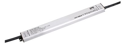 S&H 55173 LED-Trafo 275x30x16,5mm IP67 24VDC max.30W SLT30-24VFC-UN