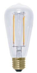 S&H 33963 LED-Rustikaform Filament 62x142mm E27 6,5W/927 550Lm 2700K