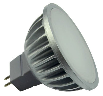 S&H 36395 LED-MR16 4SMD Ø50x46mm Gu5,3 10-30VDC 12VAC 5W 2700K 120°