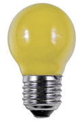 S&H 38217 LED Tropfenform Filament 45x75mm E27 220-240V 1W 60Lm gelb 360°
