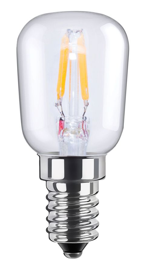 S&H 33983 LED-Birnenform Filament 26x60mm E14 1,5W/922 90Lm 2200K
