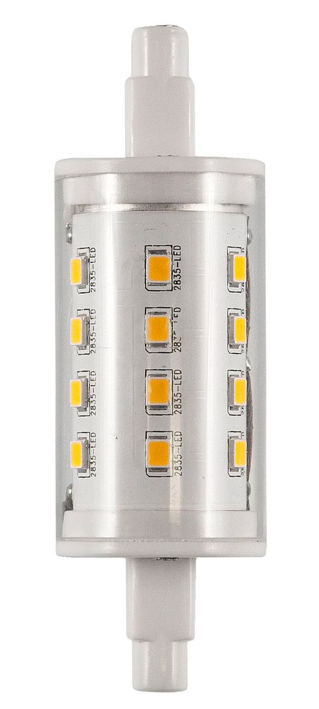 S&H 33944 LED 24SMD 2835 Ø22x78mm R7s 230V 6W 550Lm 2700K 360°
