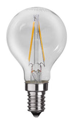 S&H 38327 LED-Tropfenform Filament 45x82mm E14 235V 2,3W 270Lm 4000K 360°