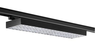 S&H 90372 LED Anbauleuchte 580x190x40mm schwarz 52W 7000Lm 3000K 90°