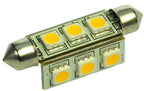 S&H 34699 LED-Soffitte 9SMD 13x17x42mm S8,5 10-30VDC 10-18VAC 2W 3000K dimmbar