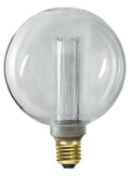 S&H 35235 LED Globeform Filament-Optik 125x165mm E27 220-240VAC 2,5W/820 90Lm