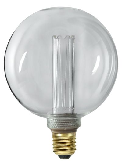 S&H 35235 LED Globeform Filament-Optik 125x165mm E27 220-240VAC 2,5W/820 90Lm