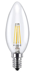 S&H 36571 LED Kerze Filament 35x95mm dimmbar E14 3,2W/927 270Lm 1900-2700K