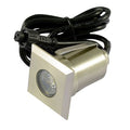 S&H 33869 LED Boden-EBstrahler quadr.45mm EBØ 32mm 12VDC 1,5W 6000K
