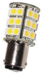 S&H 34741 LED-Leuchtmittel 30SMD Ø22x47mm BA15d 10-30VDC 10-18VAC 3W