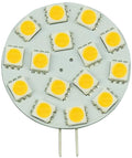 S&H 34602 LED-Leuchtmittel 18SMD Modul Ø40mm G4 10-30VDC 10-18VAC 2,6W 3000K