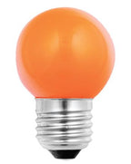 S&H 38045 LED Tropfenform 45x72mm E27 230V 1W 35Lm orange
