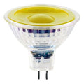 S&H 38293 LED Reflektorlampe MR16 50x48mm GU5,3 12VAC/DC 5W 180Lm gelb 38°