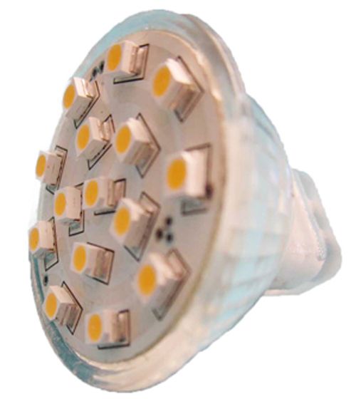 S&H 36185 LED-Modul 6SMD(5050) Ø30mm GU4 12VDC 1,2W 100Lm 3200K