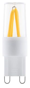 S&H 38175 LED Röhrenform Filament 16x47mm G9 200-240V 2W 2800K klar 360°