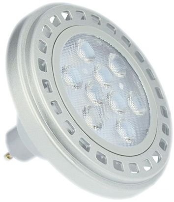 S&H 37123 LED ES111 9LED 110x80mm GU10 9W 630Lm 6000K 30° dimmbar