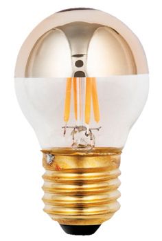 S&H 36683 LED-Tropfenform Filament 45x72mm dimmbar E27 230V 4W/925 250Lm