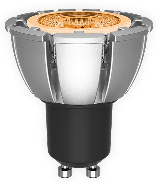 S&H 36565 LED Reflampe PAR16 50x58mm GU10 230VAC 7W/928 400Lm 40° dimmbar