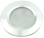 S&H 90055 LED-Downlight Ø69mm EBØ62mm 10-16VDC 3W 125Lm 3000K 120° matt IP20