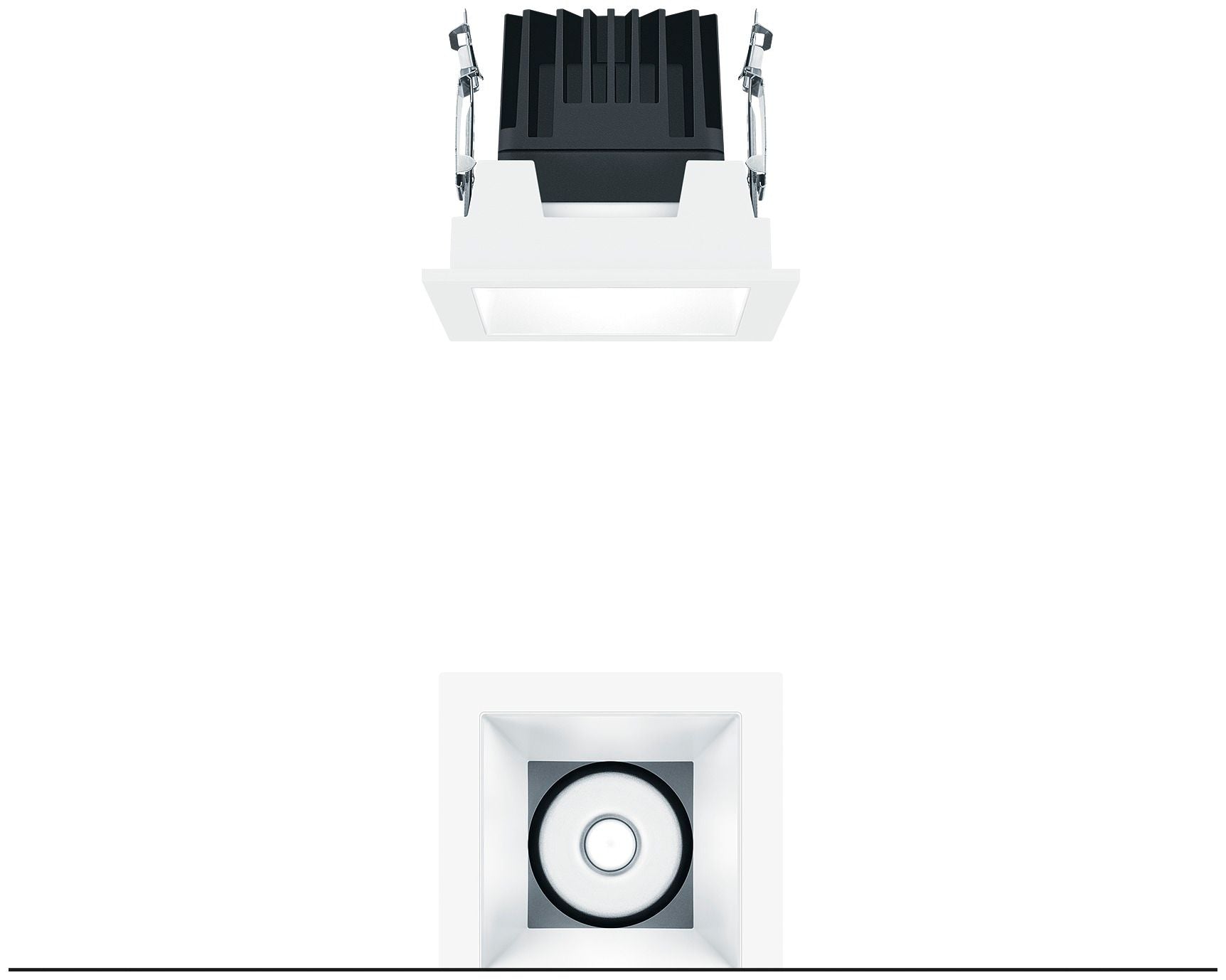 Zumtobel PANOS INF Q100L 15W LED940 LDO FL-WH WH LED Decken-EBleuchte 60816827