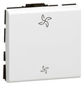 Legrand 077027L Wechselschalter (SL) 10A Ventilator antibakt. 2M Mosaic ultraweiß