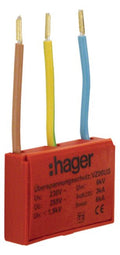 Hager VZ00US Überspannungsschutzmodul universal Typ 3 1,5KV akustisches Signal