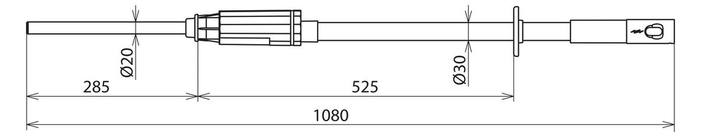DEHN 767703 PHE33S Spannungsprüfer PHE III 3kV 50Hz Kat. S