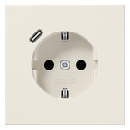 Jung LS1520-18C SCHUKOsteckdose m.USB Typ C