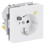 BJ 3120 EUCB-84 FI-SCHUKOMAT SCHUKO Einsatz studioweiß Sicherheitstechnik