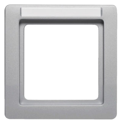 Berker 10116014 Rahmen 1fach m.B-feld Q.1 alu samt lackiert