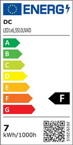 S&H 31197 LED-PAR16 1xCOB 50x58mm GU10 dimmbar 230VAC 120-230VDC 6W 570lm 4000K